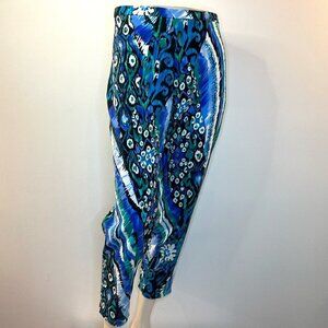 Fashionista Women's Blue/Green/Purple Dress Pant - Size 10 - NWT